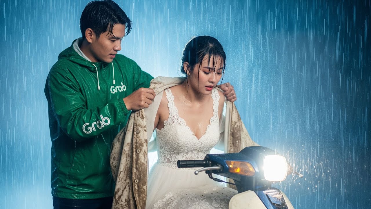 Cô gái mặc váy cưới xin quá giang – Anh xe ôm không ngờ cuộc đời mình thay đổi ngay sau đó