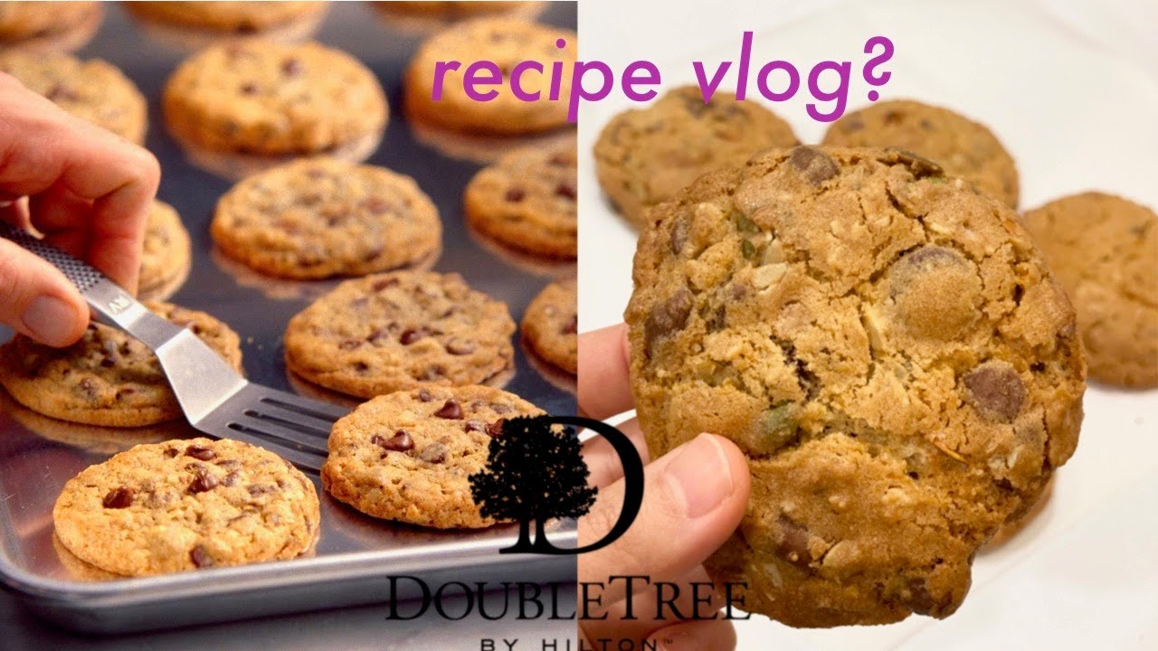 [vlog] 🍪😋Hilton doubletree FAMOUS SECRET CHOCOLATE CHIP COOKIE recipe! nut free! yum