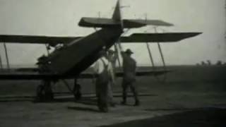 Airplane at Fort Crook, c.1928