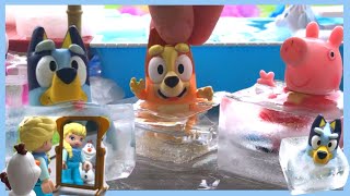 BLUEY and Bingo Toys! FROZEN by Elsa & Olaf | Pretend Play for Toddlers and Kids