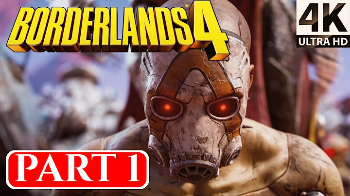 BORDERLANDS 4 Gameplay Walkthrough Part 1 (Open World Intro) [4K 60FPS PC] - No Commentary