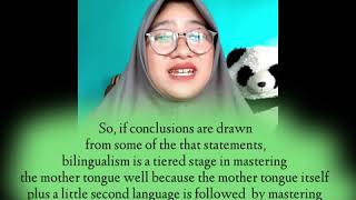 SOCIOLINGUISTICS : Bilingualism and Multilingualism