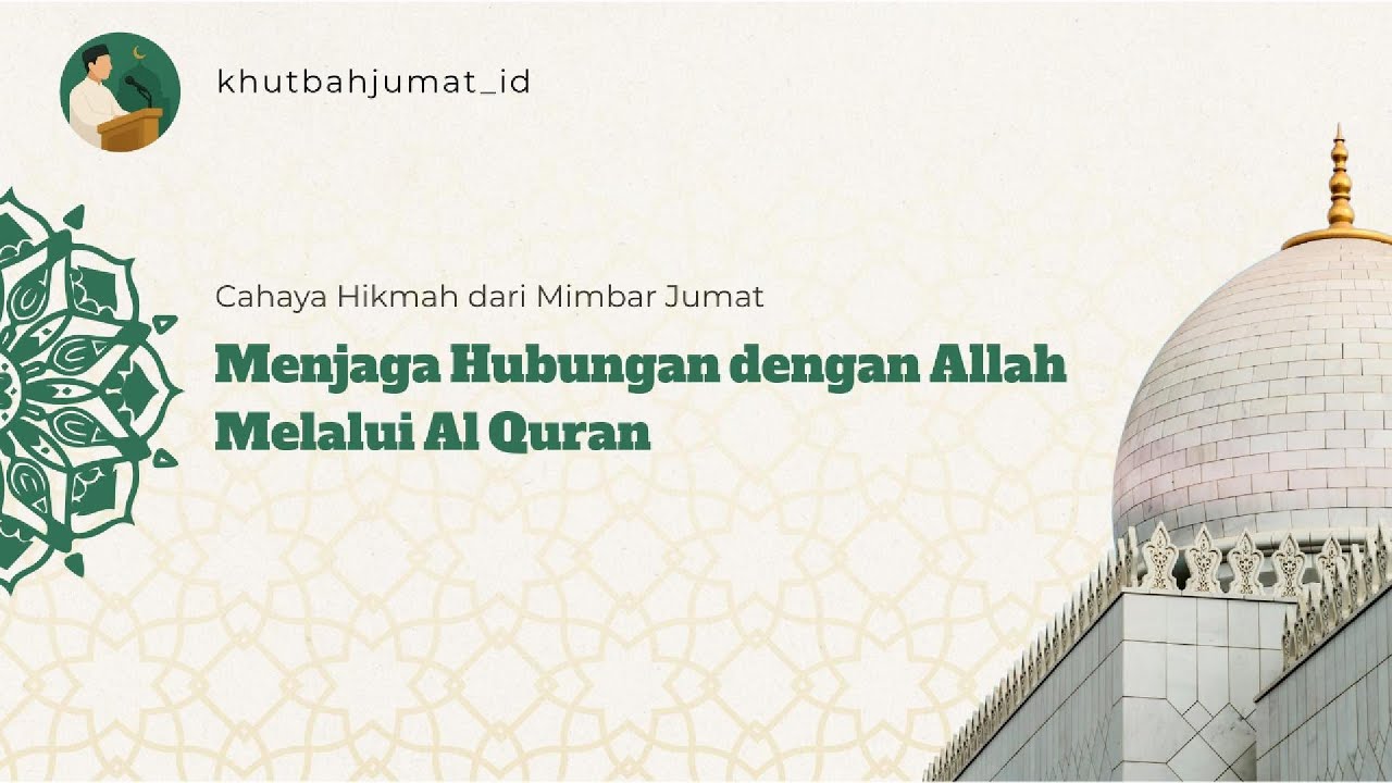KHUTBAH JUMAT 
