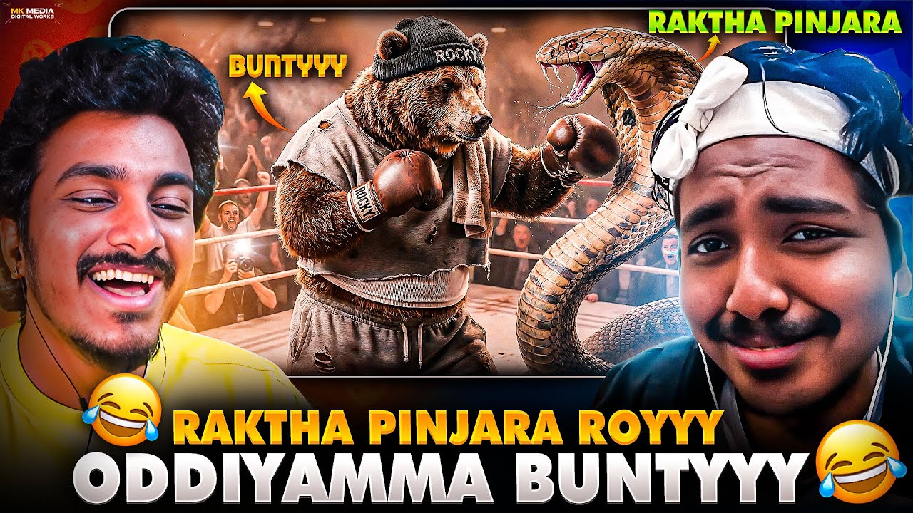 Meme Mixture Ep.1  Raktha Pinjari Roi & Odiyamma Bunty Reactions Ft. @Lethanibba 