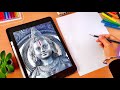 Day 01 how to draw ram lala ayodhya  shree ram lala drawing tutorial  easy ram lala drawing