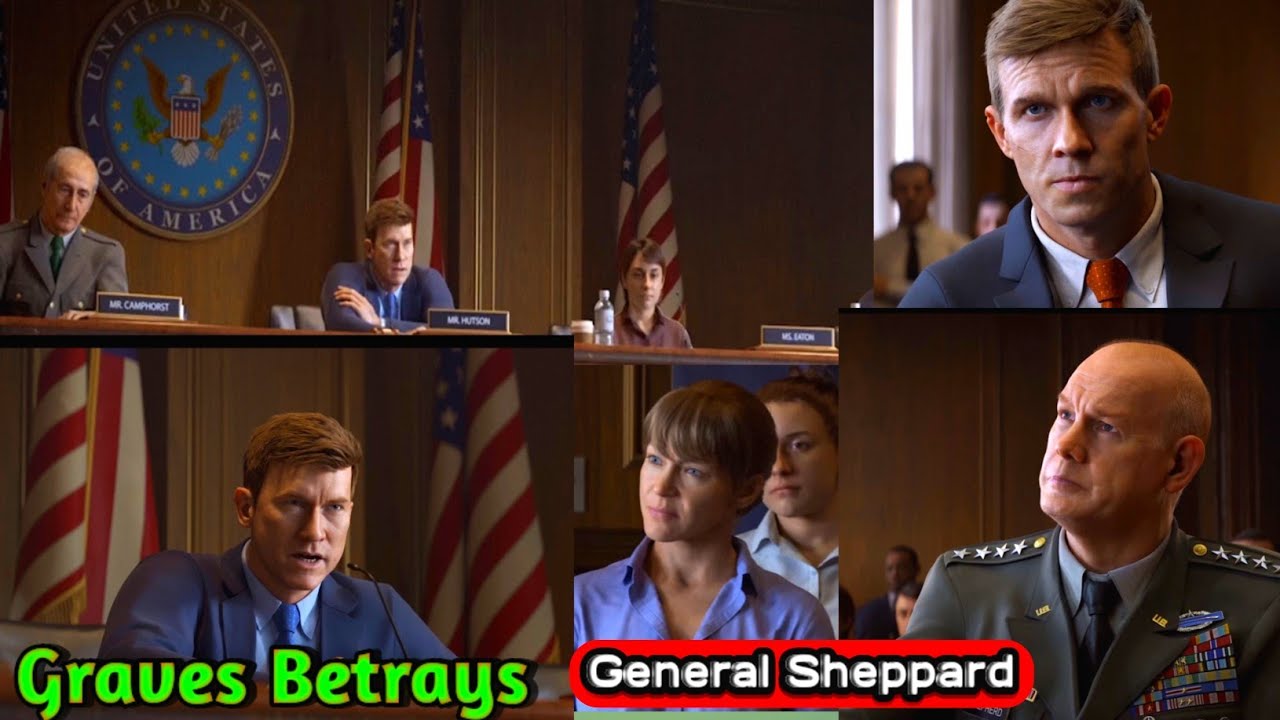 Graves Exposes General Shepherd"" The General Sheppard is Finished" The truth Comes Out"" 4k Graphic