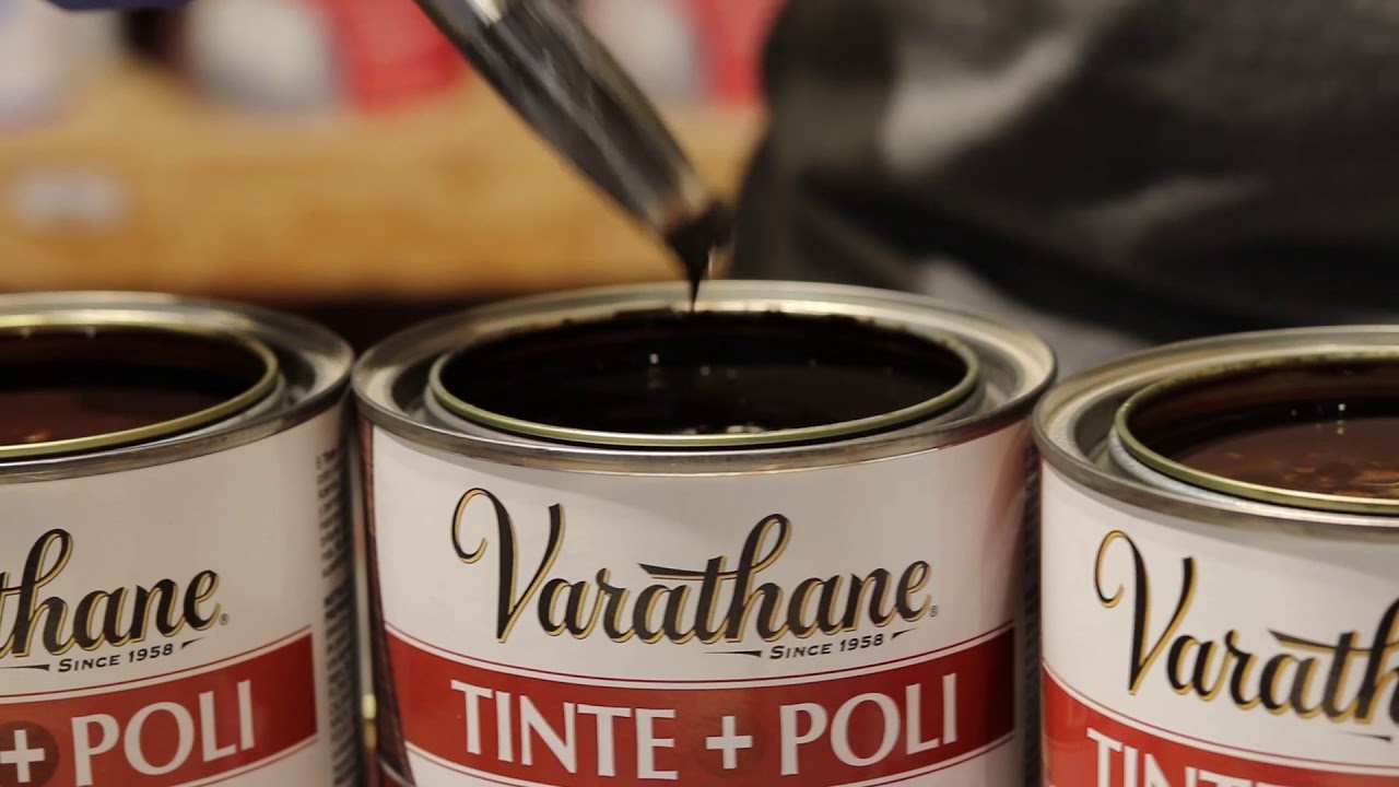 DIY: Cómo aplicar Varathane Tinte para madera 