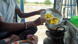 शानदार लिट्टी चोखा बनाकर खाया छत्तीसगढ़ ड्राइवर साहेब ने Litthi chokha