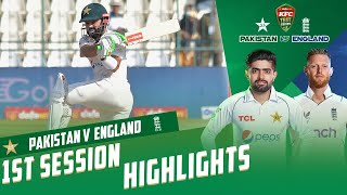 1st Session Highlights | Pakistan vs England | 2nd Test Day 3 | PCB | MY2T