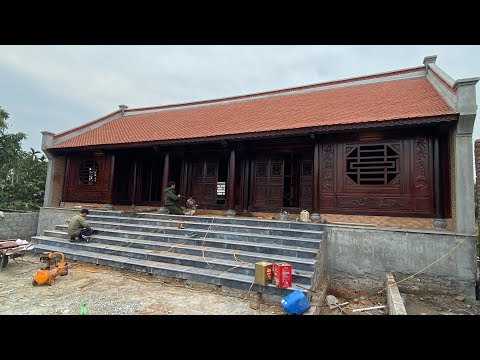 Video Hoàn thiện nhà 5 gian cũ phần gỗ 1 tỷ -0963177806 - youtube