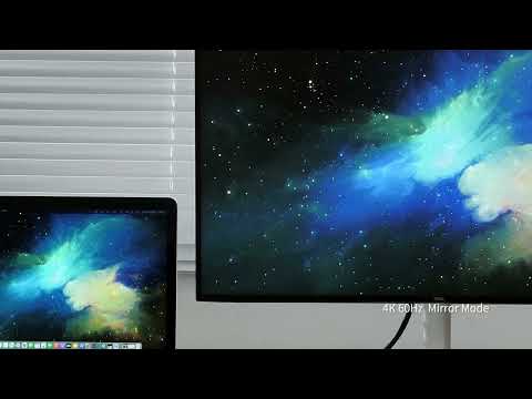 Відео: Кабель мультимедійний HDMI to HDMI 4K Braided 2.0m Black HD119 Ugreen (40101)