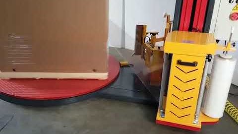 PP-1621AL Fully Automatic Cut Clamp & Wire Stretch Wrapper