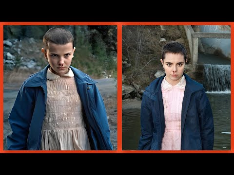 Stranger Things Characters in real life - Cartoon in Real Life 2025 👍🏻 #shorts @FilminReality #43