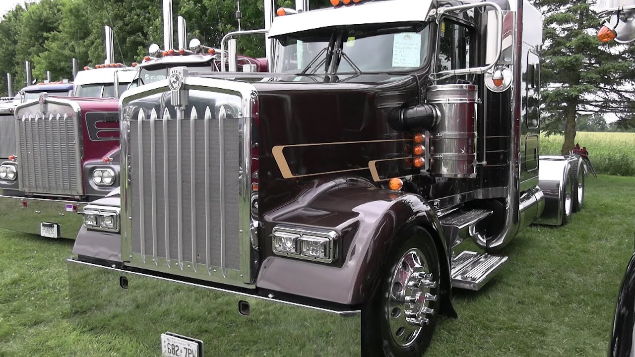 2017 Kenworth W900 At The Clifford Truck Show 2025