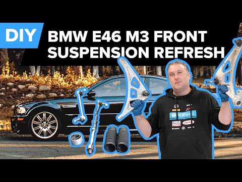 How to Replace the Control Arms, Bushings, Ball Joints, Tie Rods, & End Links On A BMW E46 M3