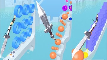 Rolly Slice! Very Satisfying And Relaxing ASMR Slicing Game