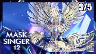 MASK SINGER 12 |EP.08| หน้ากากผักรวม, หน้ากากเห็ด, หน้ากากมดงาน, หน้ากากเทพฮอรัส | 3 พ.ค.66 [3/5]