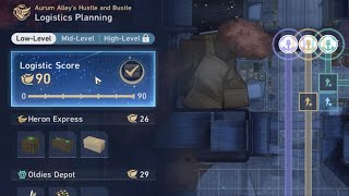Honkai Star Rail Logistics Planning Lowlevel Max 90 Score Lines Aurum Alleys Hustle And Bustle
