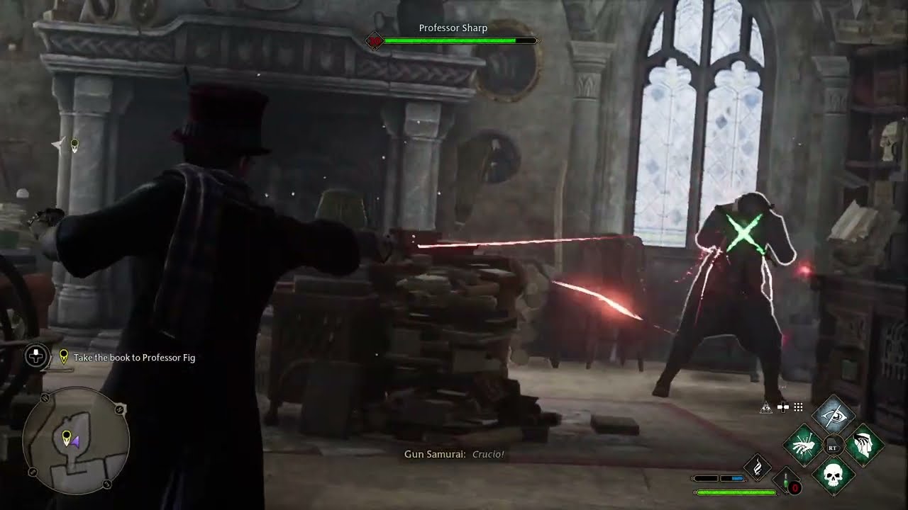 Avada Kedavra Professor Sharp. Hogwarts Legacy