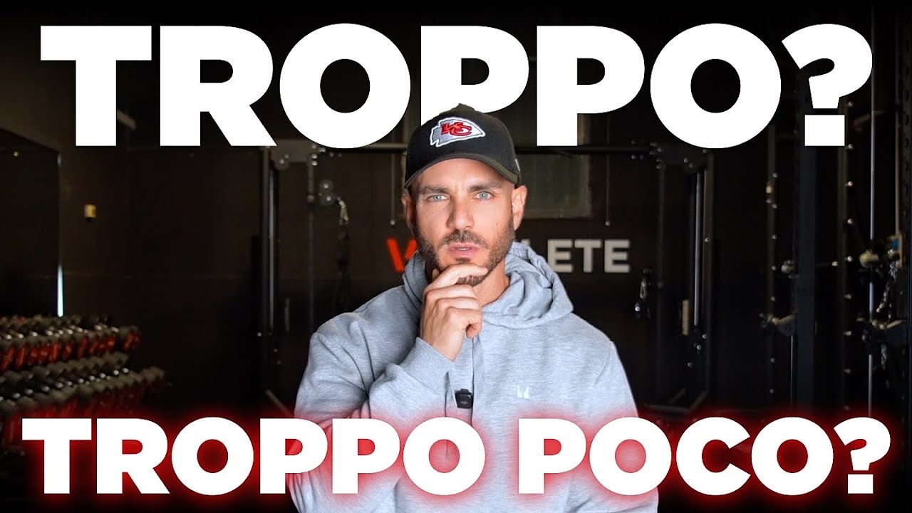 Ti alleni TROPPO? O troppo POCO? Come impostare la giusta quantità di allenamento.