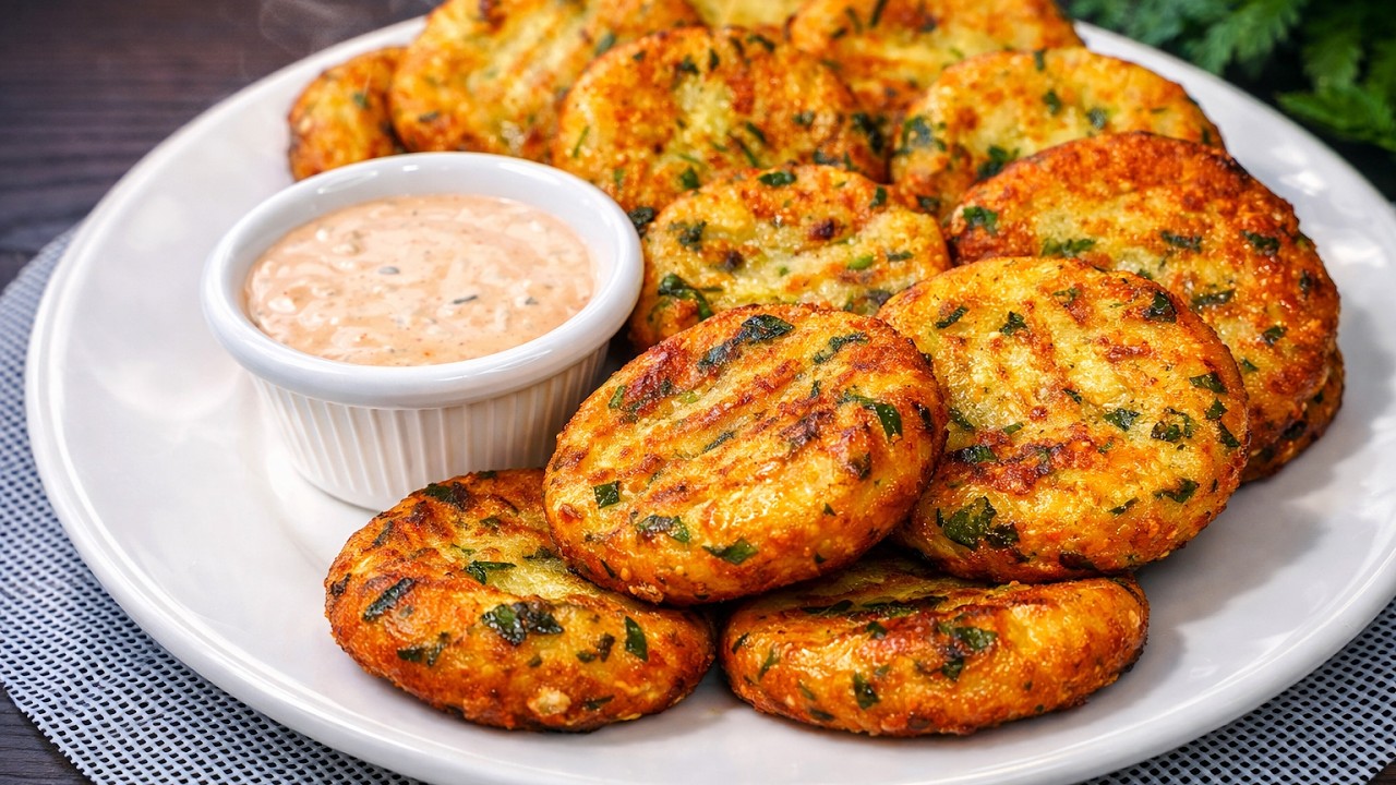 🔥 KARTOFFELN SIND LECKERER ALS FLEISCH! Diese Puffer sind in 5 Minuten weg!