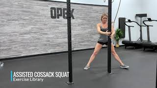 Assisted Cossack Squat