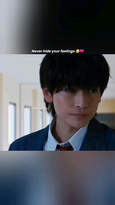Never hide your feelings 😢💔 #jdrama #japanese #fumiya  #oursecretdiary #shorts