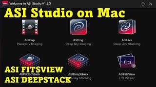 ZWO ASI Studio-View and Stack FITS Files on Mac. Subframe Selection and Stacking. English Subtitles.