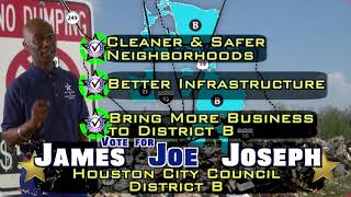 James Joe Joseph for Houston City Council District B