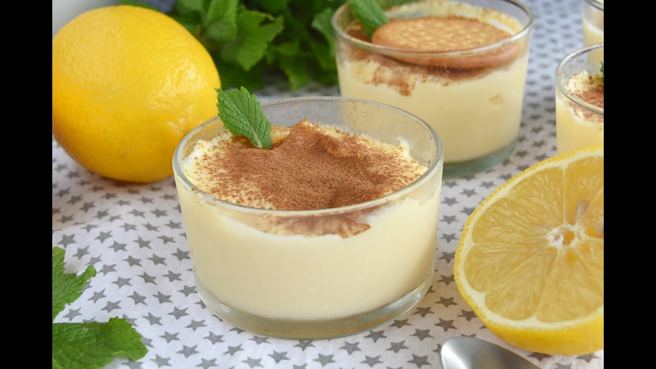 Natillas caseras de limón BUENÍSIMAS!!