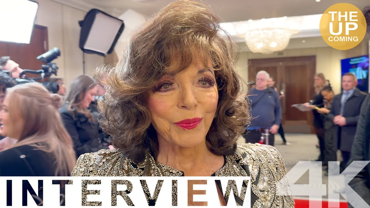 Интервью с Дамой Джоан Коллинз на церемонии вручения премии «Женщины в кино и телевидении» 2025 года