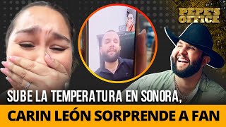 CARIN LEÓN sorprende a FAN con UNA LLAMADA | Pepe's Office