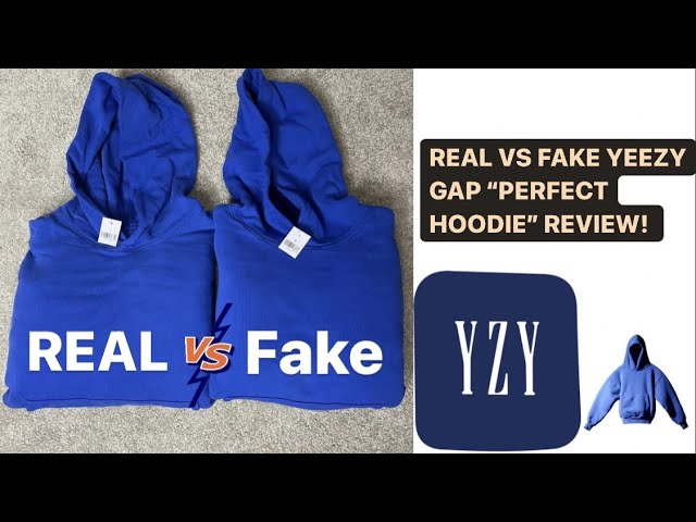 REAL VS FAKE YEEZY GAP PERFECT HOODIE COMPARISON!! 