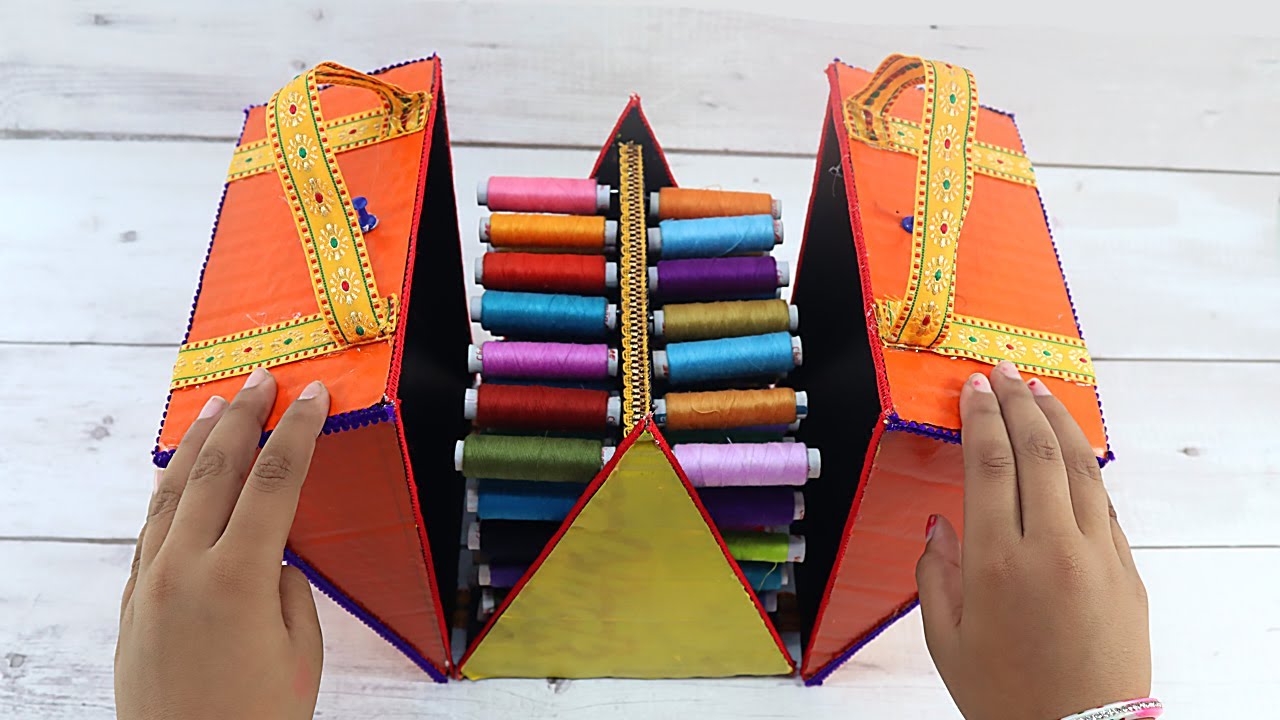 Thread Storage Makeover - Turning Practical Items into Vibrant Art – Mix  Measure Make
