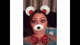 Haifa Wehbe With Her Family Snapchat -هيفا وهبي مع عائلتها سناب تشات