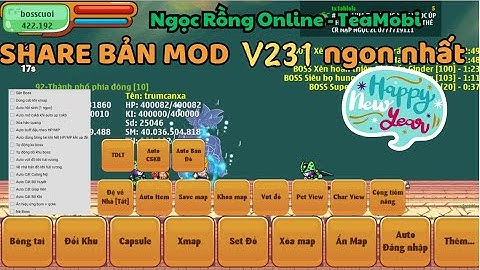 Ngọc Rồng Online - MOD NRO APK  HỖ TRỢ TREO UP TỰ ĐỘNG MỚI NHẤT CHO AE CHƠI TẾT .