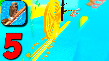 Spiral Roll - Gameplay Walkthrough Level 66-84 (Android, IOS)