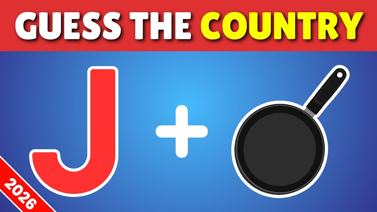 🚩 Guess the COUNTRY by Emoji 🌎 Emoji Quiz