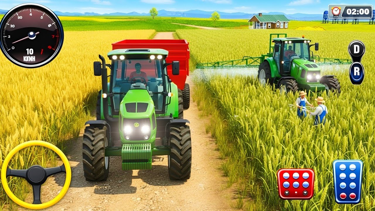 3D Farming Simulator 🚜 Real Tractor Farming Experience | Android Gameplay 2026