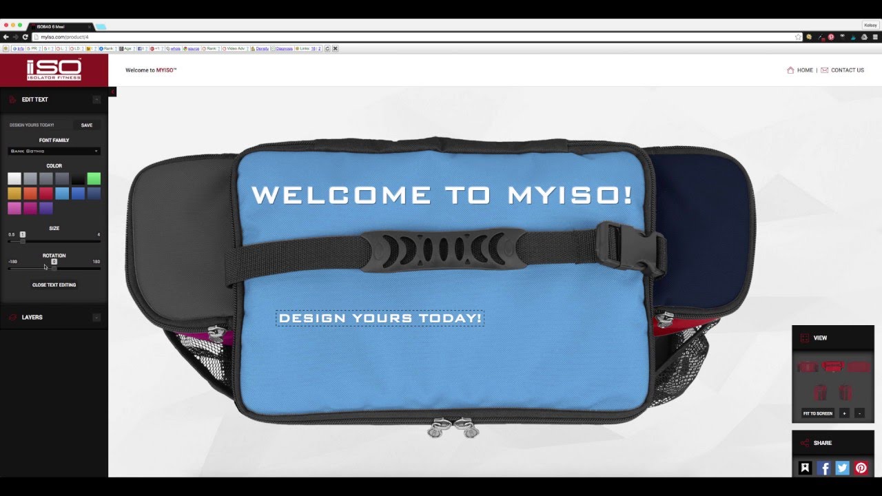 MYISO - Designed and Customized by YOU, Built by ISO (Desktop)
