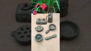 diy clay kitchen and, #miniature #creativeclayideas #kitchenset #diy #art #clayart #homecraft #china