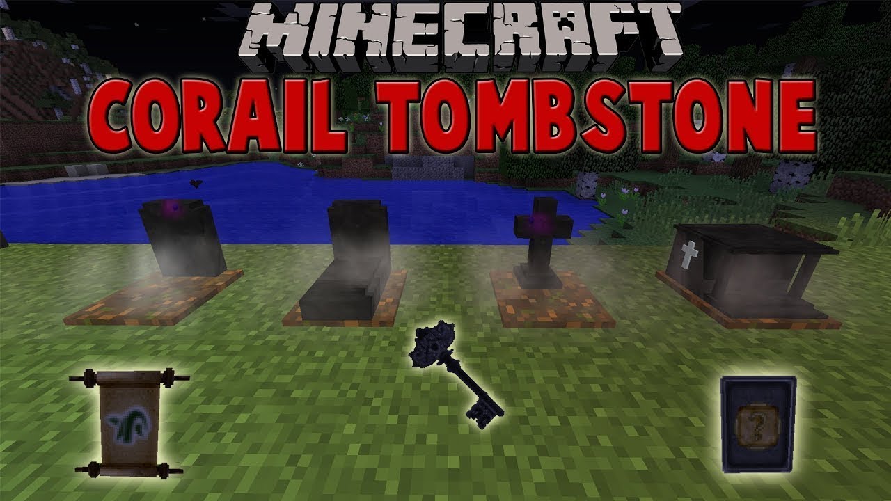 CORAIL TOMBSTONE MOD DESENCANTA LIBROS MINECRAFT MOD 1 12 2 REVIEW Corail tombstone mod desencanta libros minecraft mod 1 12 2 review