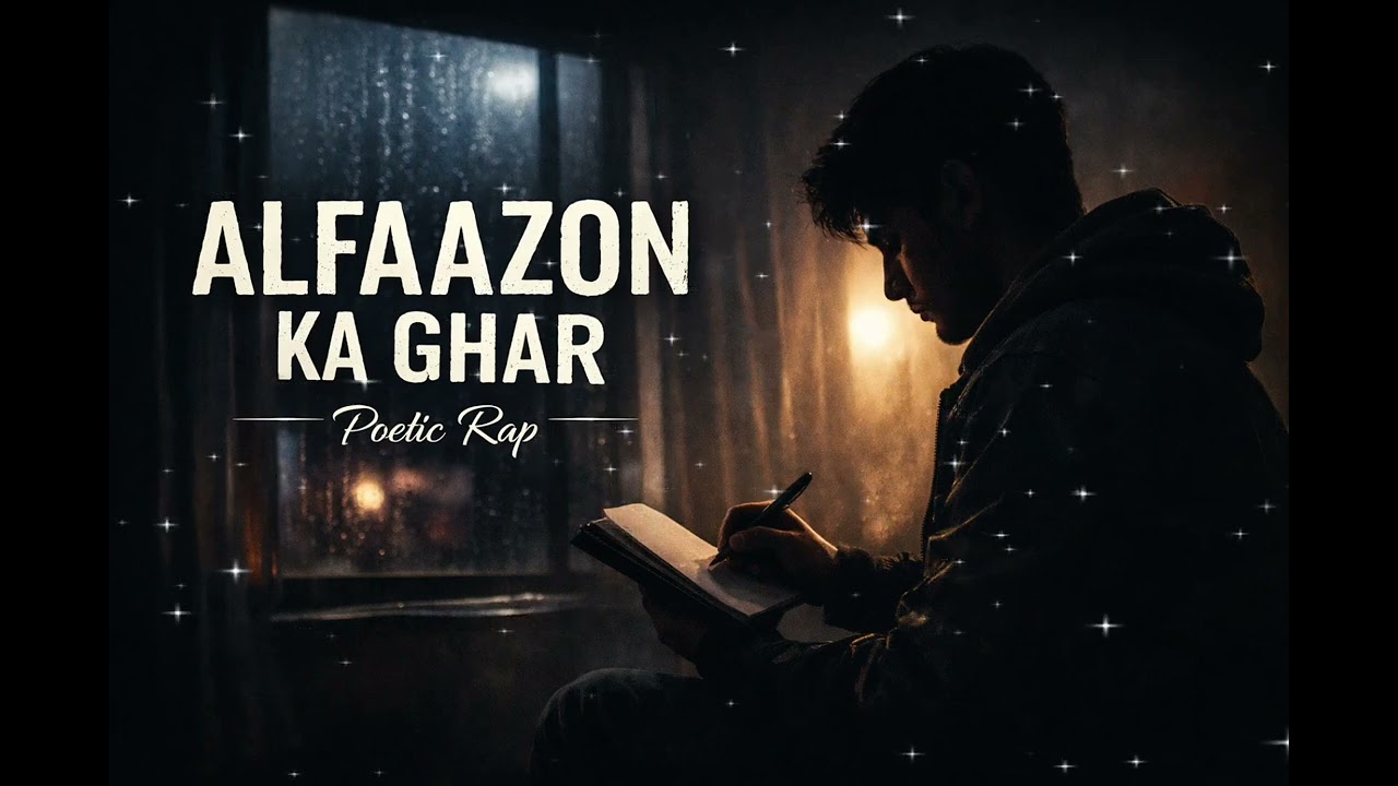 Alfaazon Ka Ghar | Deep Motivational Rap | Shayari + Rap Song (SR AI MUSIC STUDIO)