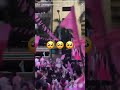 Ariana Grande reacts to massive pink crowd in Pasig City singing her hit song "Break Free."