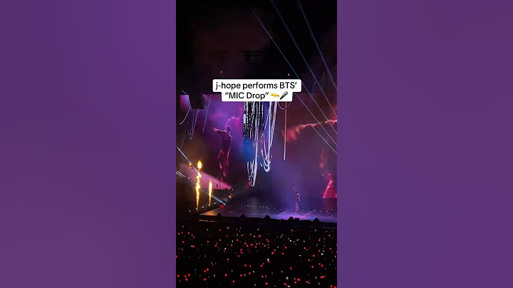 j-hope performs “MIC drop” by BTS in New York City  🎤