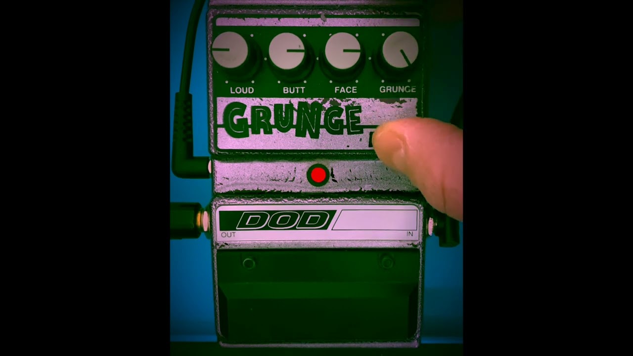 DOD GRUNGE weedモディファイ DOD's Pirate Flag Pedal: The FX69 Grunge - YouTube