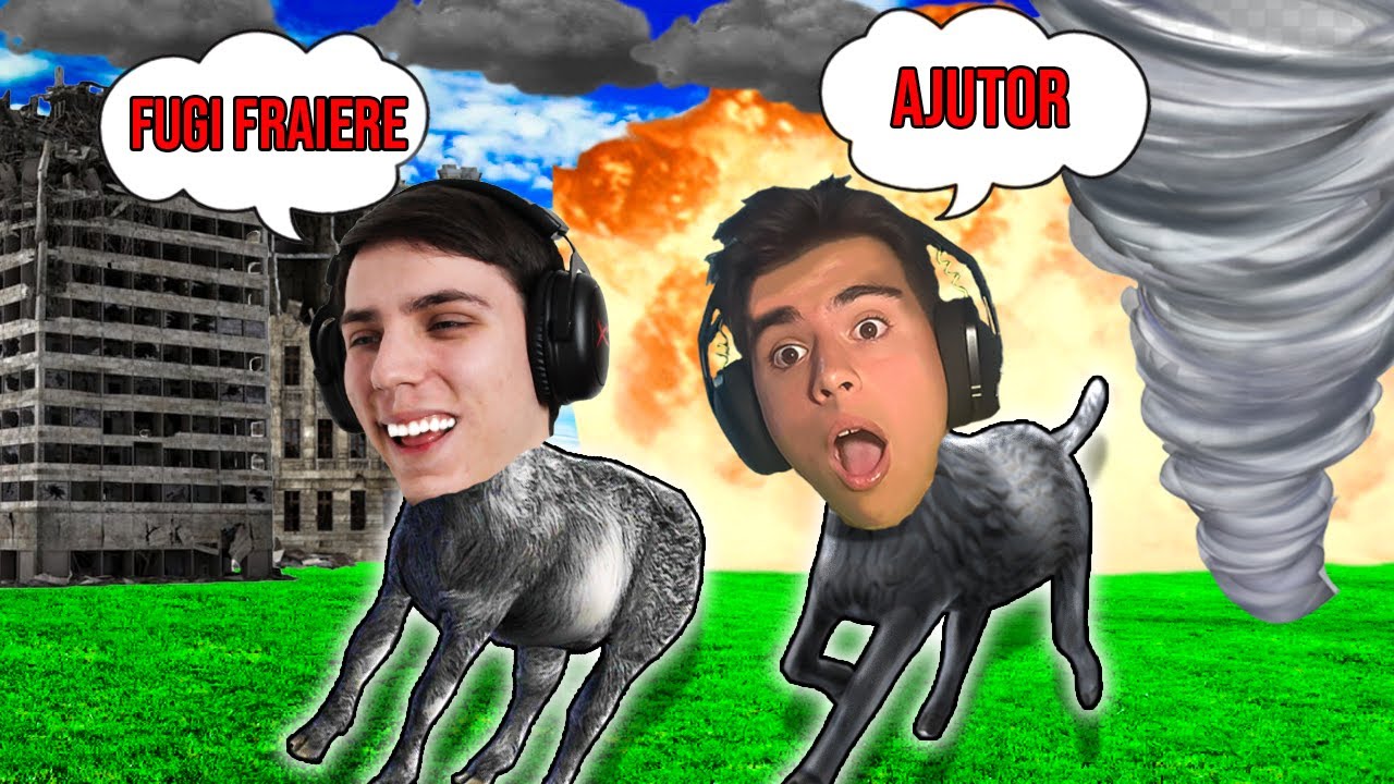 Eu si @JocuriHorrorSky AM DEVENIT CAPRE 😱