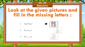 Fill in the Missing Letters | Kids EVS Workbook | Fun And Learn Education | EVS Made Easy