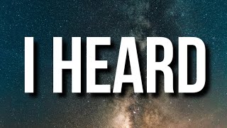 YoungBoy Never Broke Again - I Heard (Lyrics)