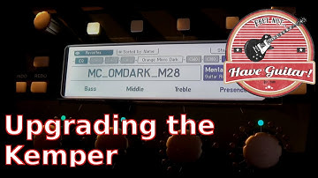 Upgrading the Kemper Profiling Amp